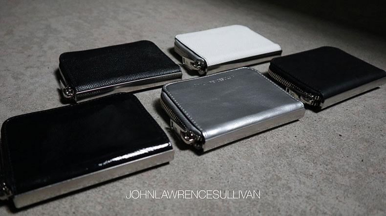 JJOHN LAWRENCE SULLIVAN ROUND ZIP WALLET & CARD CASE