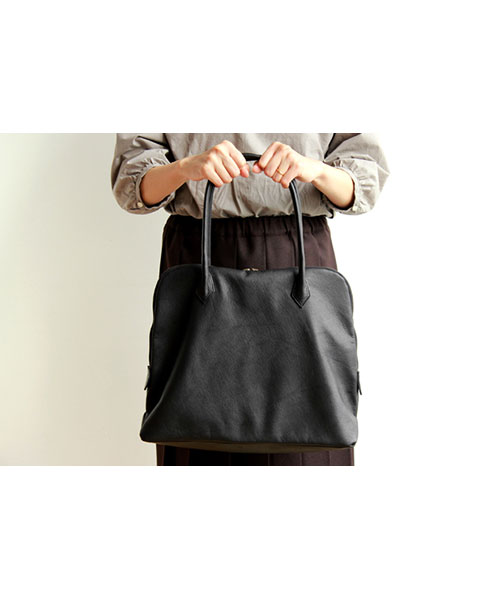 Silva Tote Bag Leather noir｜CLASKA Gallery & Shop DO クラスカ