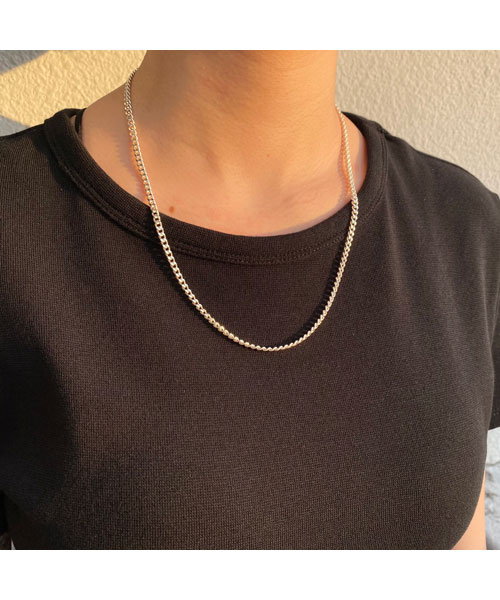 【SALE／95%OFF】Garni 太Silver Necklace Chain