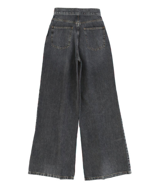 WASHED DENIM WIDE PANTS（LONG LENGTH）｜JOHNLAWRENCESULLIVAN