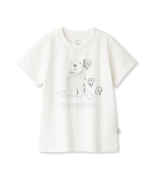 KIDS】ラッコワンポイントTシャツ｜gelato pique ジェラート ピケ