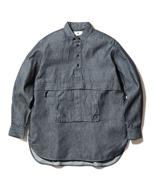 TAKIBI Light Denim Utility Pullover｜Snow Peak アパレル